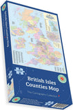 British Isles Counties Map