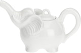 Elephant Tea Pot- White