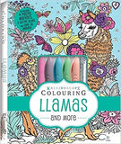 Kaleidoscope Pastel Colouring Kit: Llamas and More