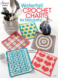 Waterfall Crochet Charts for Dishcloths: 8 colorful designs!
