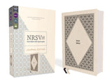 NRSVue, Holy Bible with Apocrypha, Journal Edition, Cloth over Board, Cream