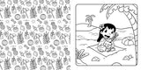 Disney Stitch: Cosy Colouring