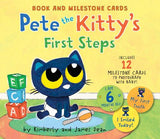 Pete the Kitty's First Steps: Book and Milestone Cards (Pete the Cat)