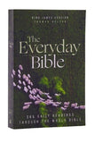 KJV, The Everyday Bible, Paperback, Red Letter, Comfort Print: 365 Daily Readings Through the Whole Bible Paperback