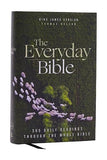 KJV, The Everyday Bible, Hardcover, Red Letter, Comfort Print: 365 Daily Readings Through the Whole Bible
