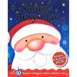Santa's Busy Day Sticker and Activity