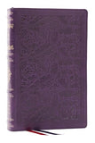 RSV Personal Size Bible with Cross References, Purple Leathersoft, Thumb Indexed, (Sovereign Collection)