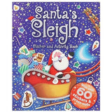 Santa's Sleigh Sticker and Activity Book