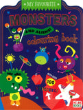 My Favourite Monsters and Aliens Colouring Book