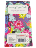 Luxury Memo Pad with Gel Pen (Flamingo, Purple Polka)