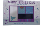 MERMAID MEMORIES BOARD with MIRROR & PEGS