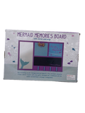 MERMAID MEMORIES BOARD with MIRROR & PEGS