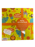 Children's birthday gift wrap book