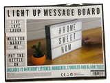 Light up message board