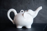 Elephant Tea Pot- White