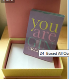 24 Boxed All Occasion Cards - Greeting Cards - Drink Happy Thoughts