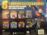 8 Amazing Sticker Books with Over 645 Reusable Stickers