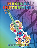 Musical Instrument Coloring Book