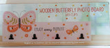 Wooden Butterfly Photo Board
