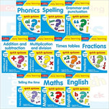 Collins Easy Learning Quick Quizzes Ages 5-7 Collection 10 Books Set