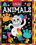 Scratch & Draw Animals - Scratch Art Activity Book (Scratch and Draw)