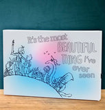 Roald Dahl Colour Your Own James and The Giant Peach Light-up Canvas