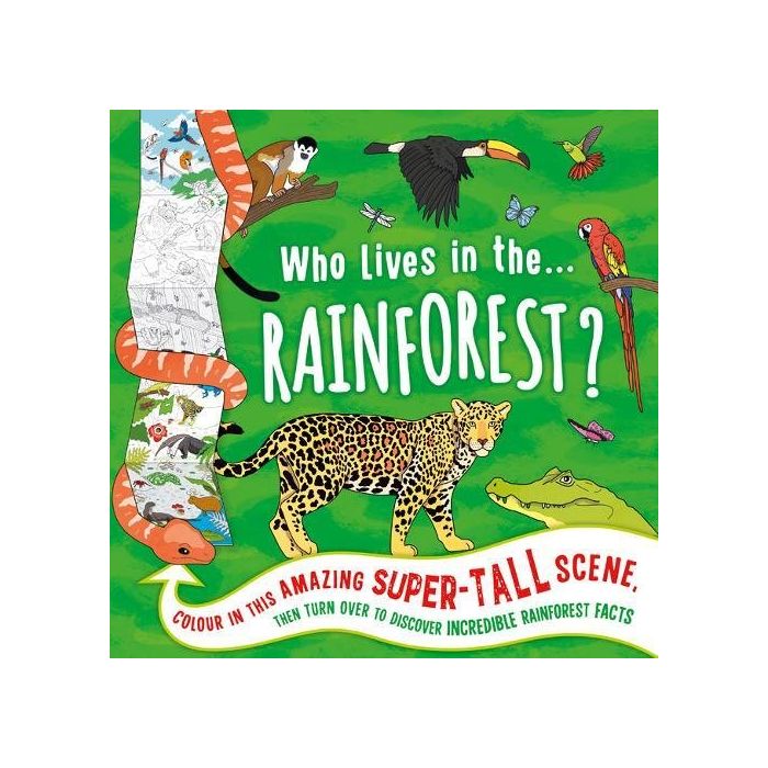 Who Lives in the...Rainforest? (Giant Colouring Frieze)
