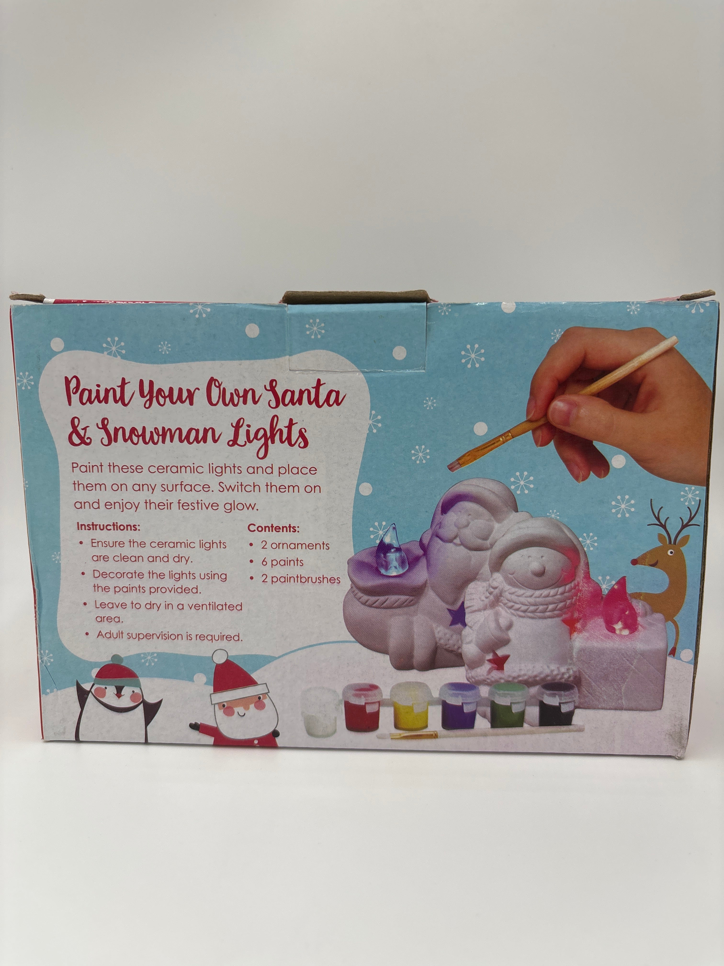 Paint Your Own Snowman Light