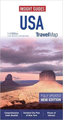 Insight Travel Map: USA & Canada South (Insight Travel Maps)