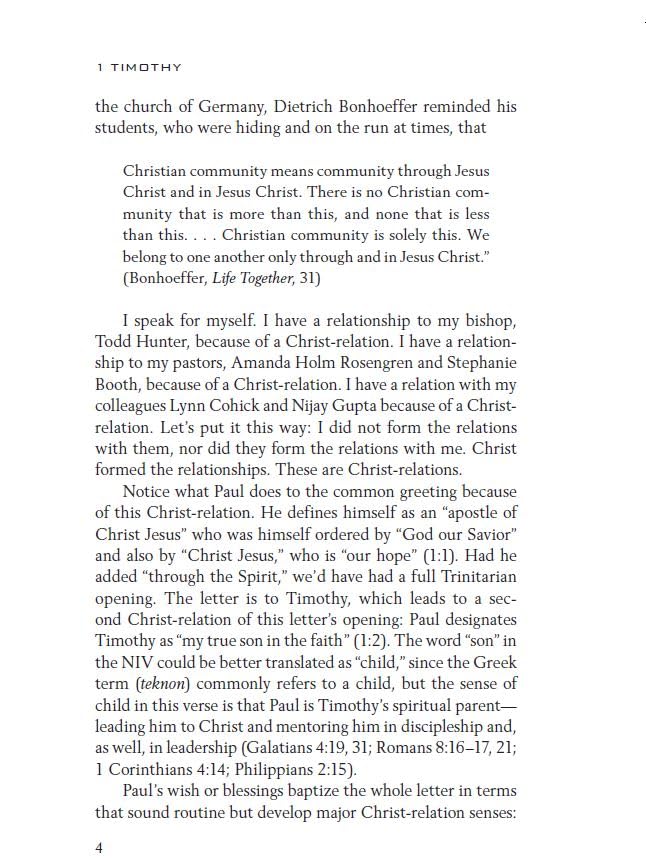 1 & 2 Timothy, Titus and Philemon Wisdom for Every Church Leader