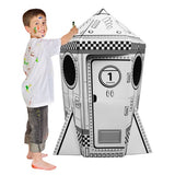 Colour Your Own Rocket Playhouse