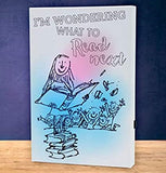 Roald Dahl Colour Your Own Matilda Light-up Canvas
