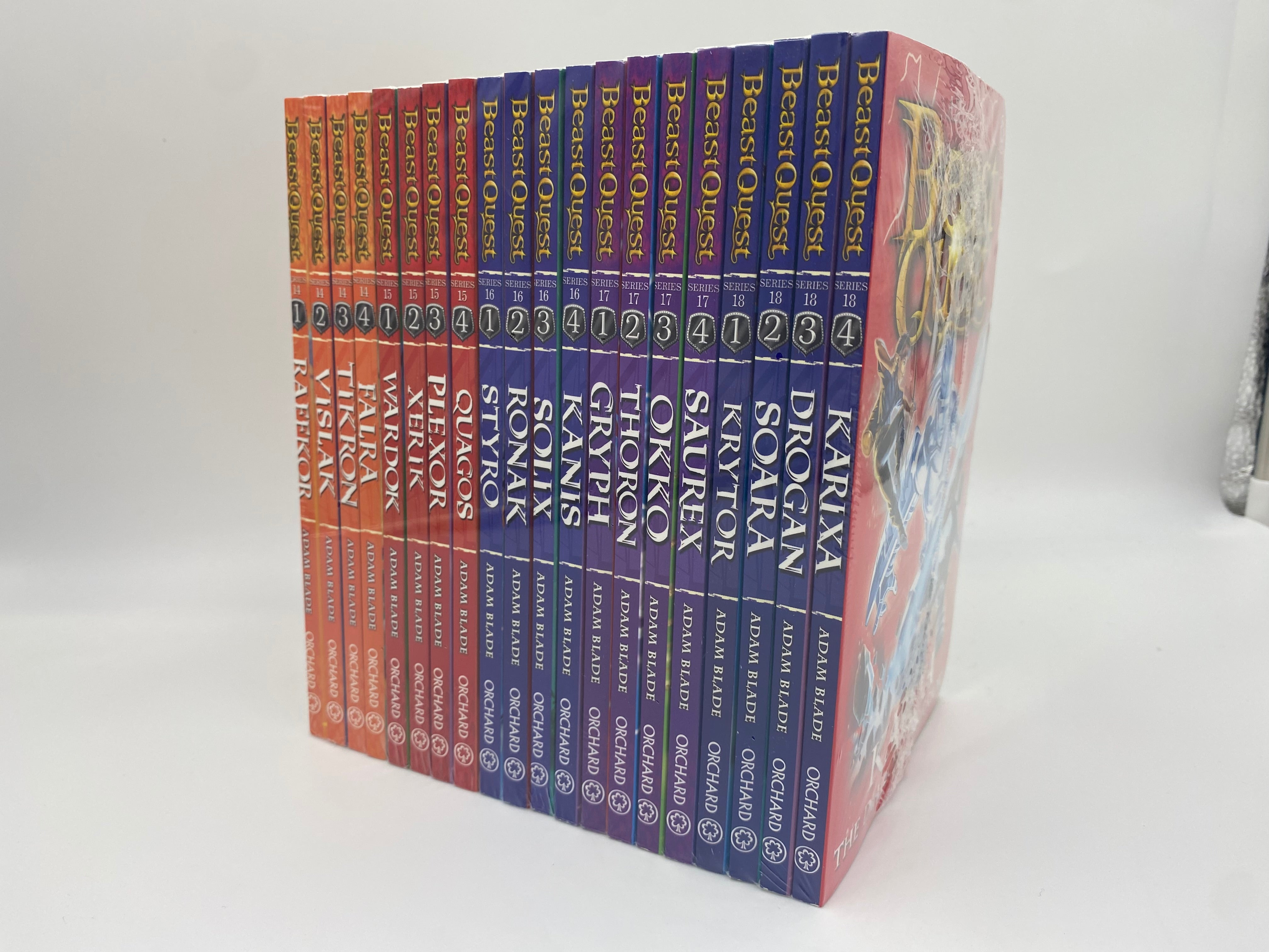 Beast Quest: Heroes and Battles (Series 14-18) Collection - 20 Books