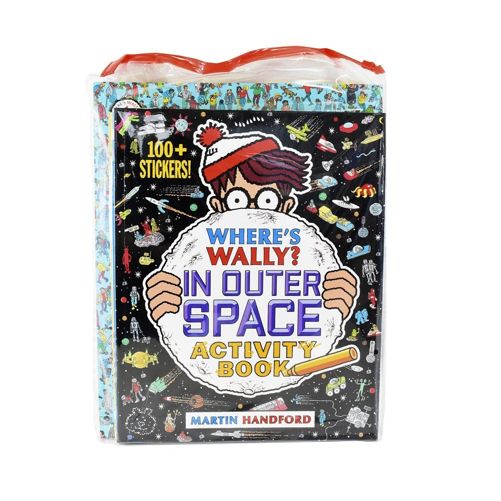Where's Wally Amazing Adventures and Activities 8 Books Bag Collection Set ( Where's Wally, Now?,The Fantastic Journey, In Hollywood, In Outer Space, At Sea, Across Lands & Takes Flight)