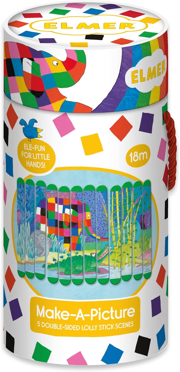 Puzzle Sticks in Tube Elmer
