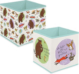 Set of 2 Fabric Storage Cubes - GRUFFALO