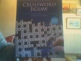 Crossword jigsaw puzzle