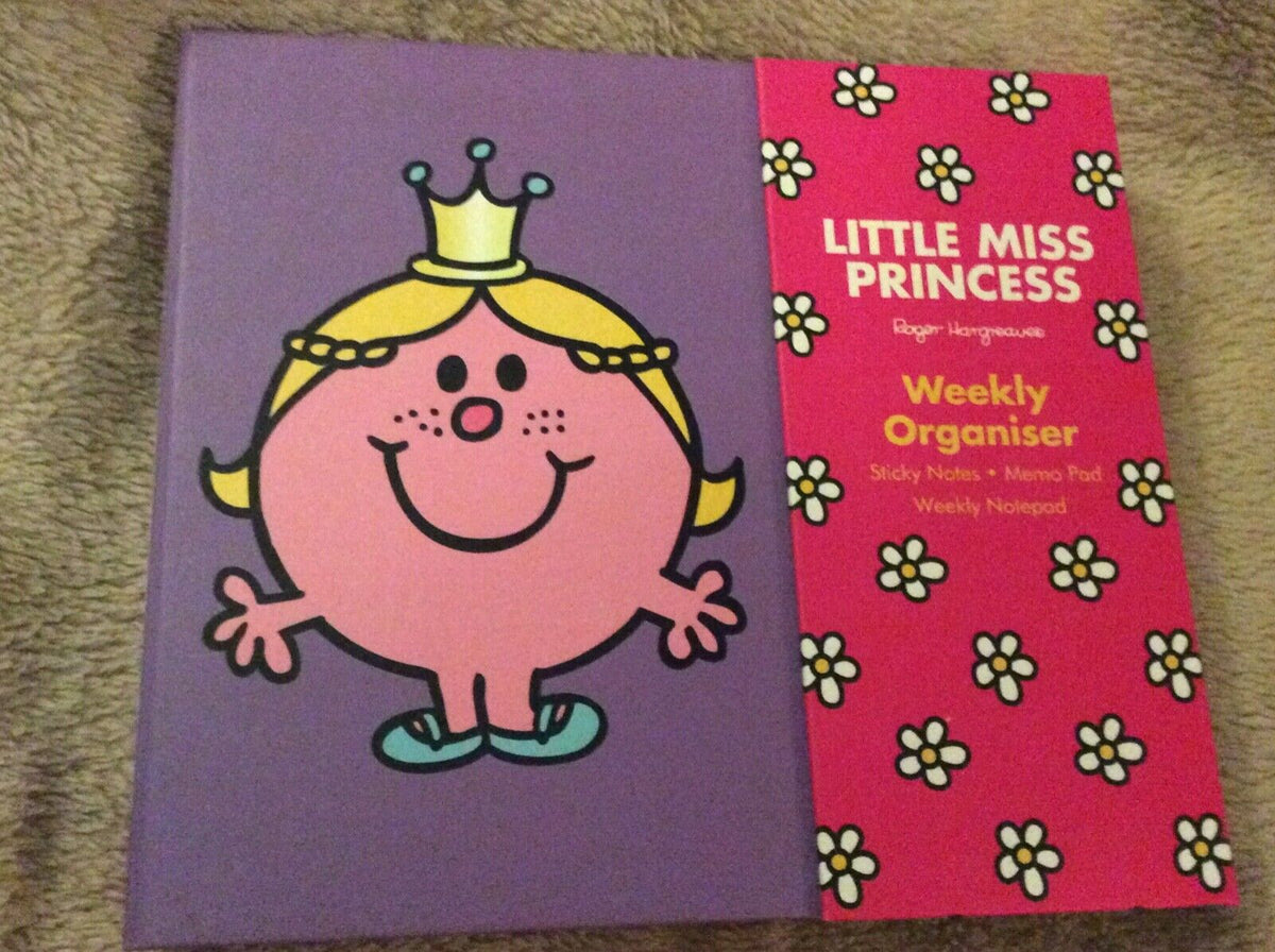 Little Miss Princess Weekly Organiser