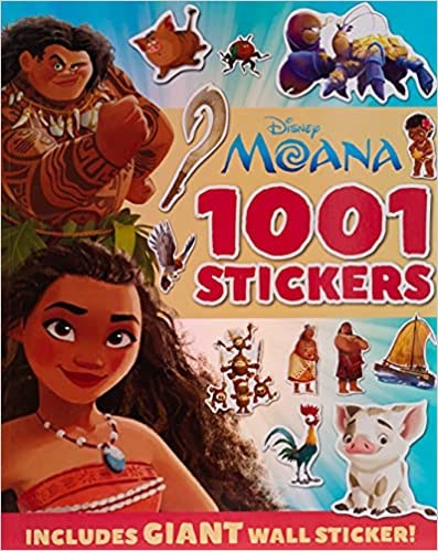 Disney - Moana: 1001 Stickers (1001 Stickers Disney)
