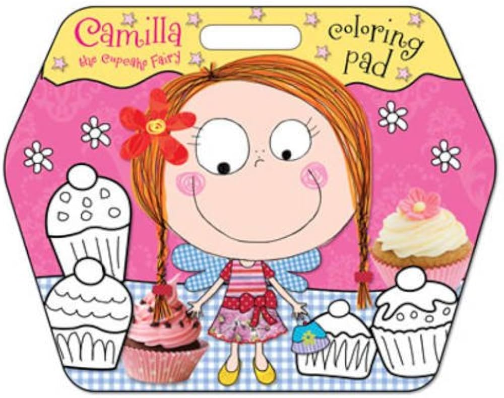 Camilla the Cupcake Fairy Colouring Pad