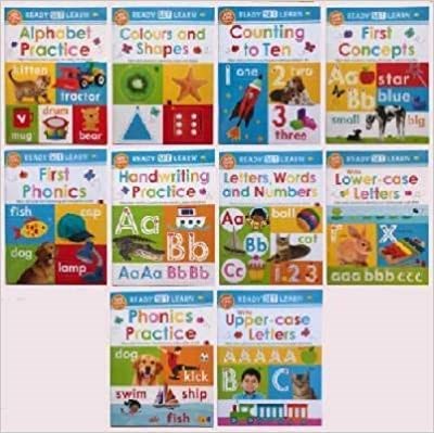 New Ready Set Learn 10 Early Learning Wipe Clean Books