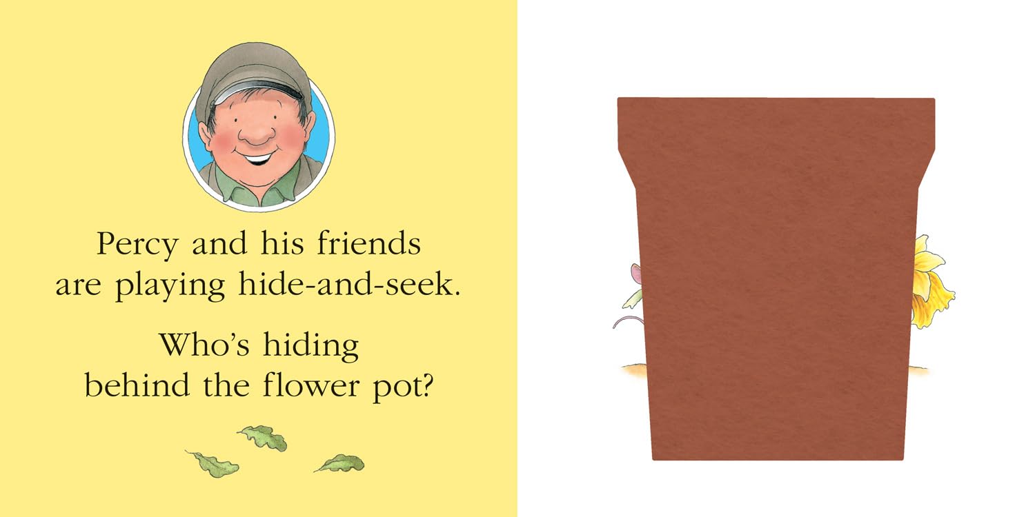 Hide and Seek with Felt Flaps: A Percy the Park Keeper Book