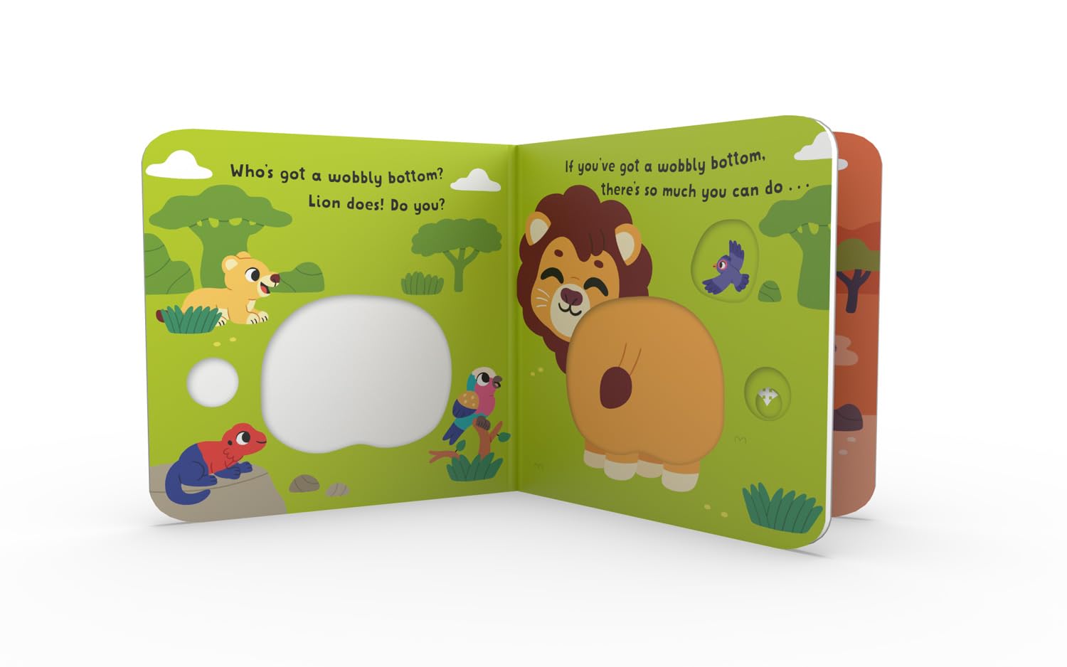 Lion’s Wobbly Bottom