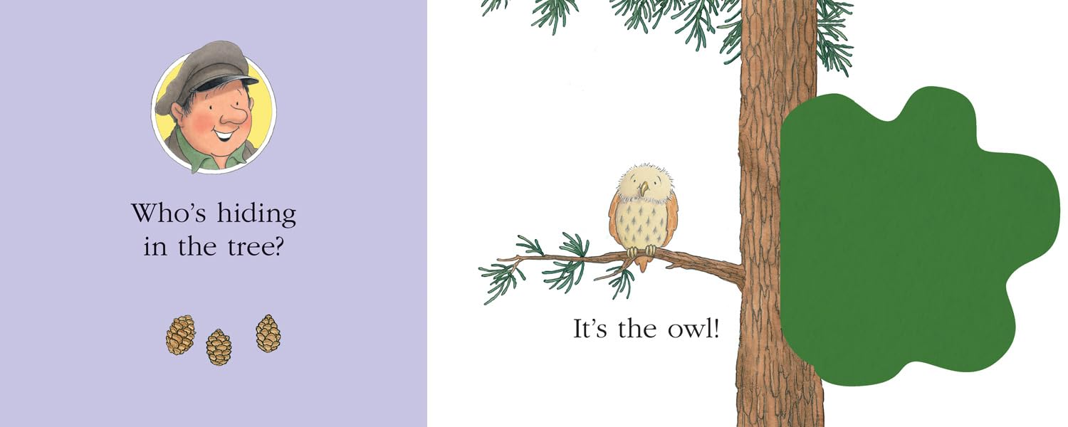 Hide and Seek with Felt Flaps: A Percy the Park Keeper Book