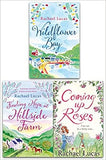 Rachael Lucas 3 Books Collection Set - Coming Up Roses, Wildflower Bay, Finding Hope at Hillside Farm