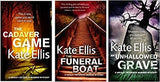 Kate Ellis Collection set - 3 Books - The Cadaver Game Unhallowed Grave The Funeral Boat