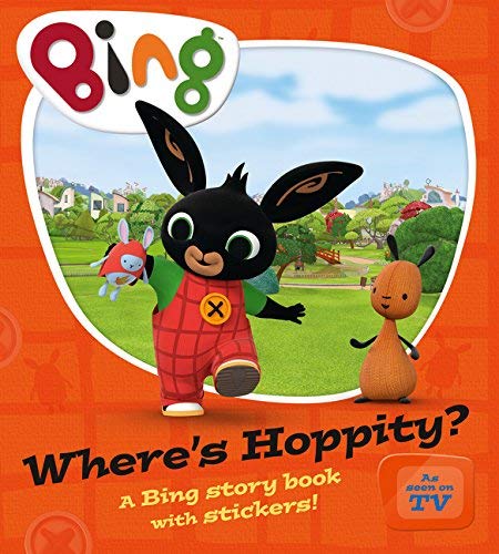 Bing As Seen On TV - Bing 5 Children Story Books Collection Pack Set - (Dressing Up, Hide and Seek, Looking After Flop, Big Slide, Where's Hoppity)