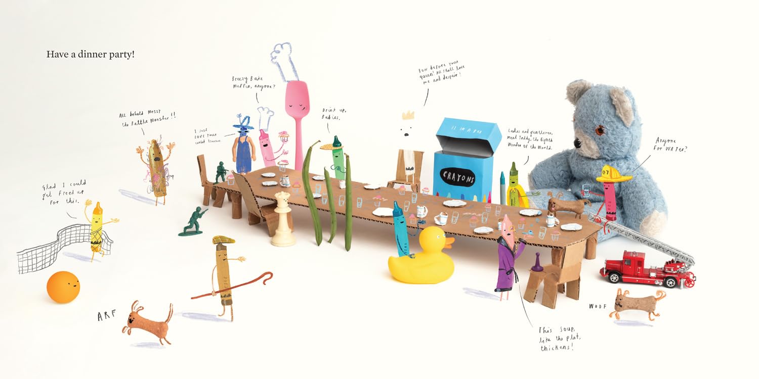 The Day the Crayons Made Friends Hardback