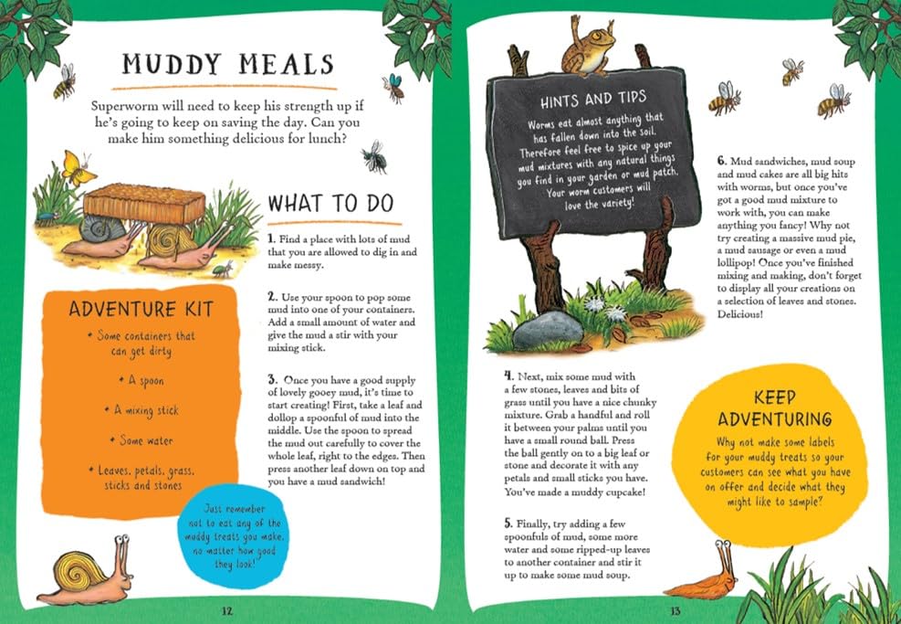 Superworm and Friends Outdoor Activity Book