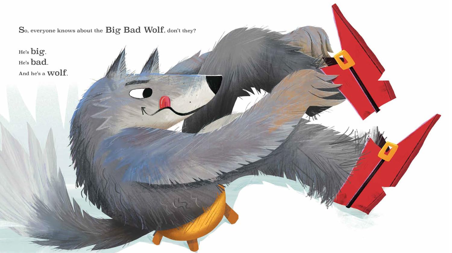 Once Upon a Big Bad Wolf: A fun-filled illustrated fairy tale